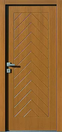 Drzwi antywłamaniowe 543,2 złoty dąb