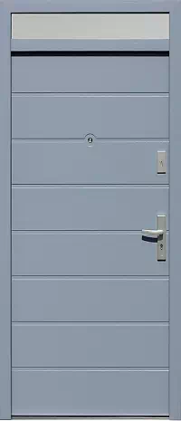 Drzwi z naświetlem górnym wzór wzór 490,1 w kolorze palisander.