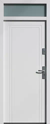 Drzwi z naświetlem górnym wzór wzór 642,1 w kolorze białe.