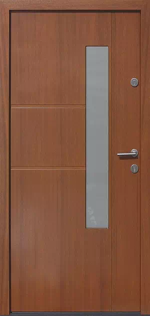Drzwi zewnętrzne nowoczesne do domu 429,11 w kolorze tiama.