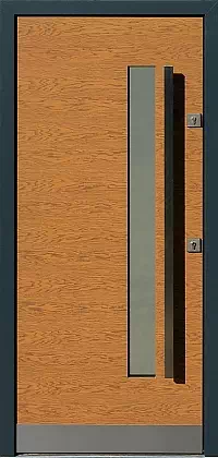 Drzwi zewnętrzne nowoczesne 427,14 winchester+antracyt