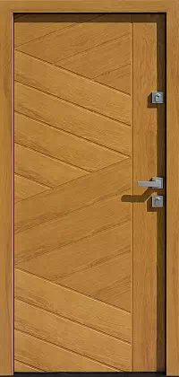 Drzwi zewnętrzne nowoczesne 430,12 złoty dab