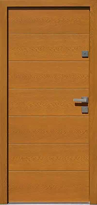 Drzwi zewnętrzne nowoczesne 431,2 złoty dąb