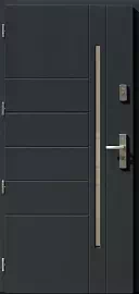Drzwi zewnętrzne nowoczesne 475,15 antracyt 2