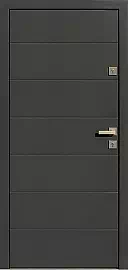 Drzwi zewnętrzne nowoczesne 490,7 antracyt