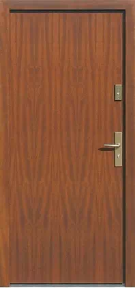 Drzwi zewnętrzne nowoczesne 500C teak