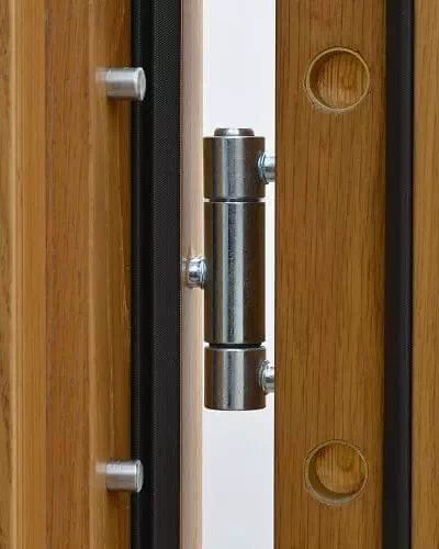 Zawiasy i blokady antywyważeniowe drzwi zewnętrznych AFB typu M102 i D102 