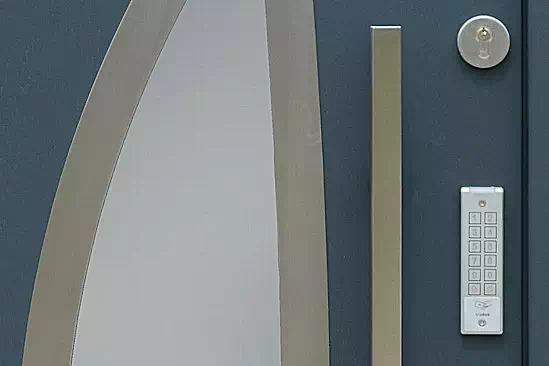 Klawiatura zamontowana na skrzydle